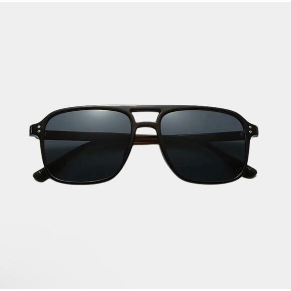 NEW VZN Frames St Barts | Hogany Square Aviator Sunglasses main image 4